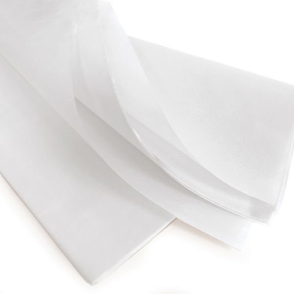 Papier de soie blanc en rame pour une belle finition